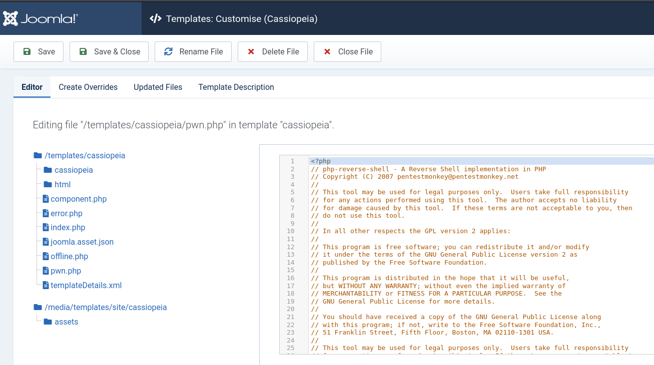 Server-side Template Injection
