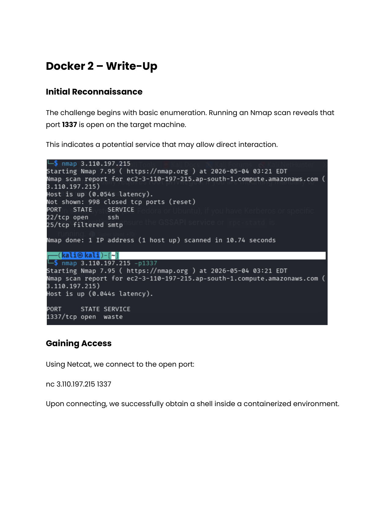 Walkthrough Step