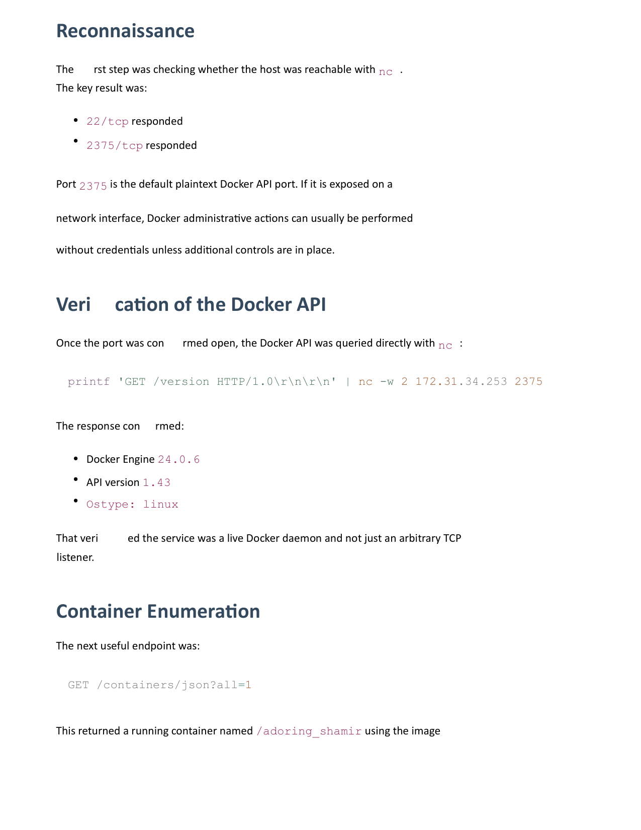 Walkthrough Step