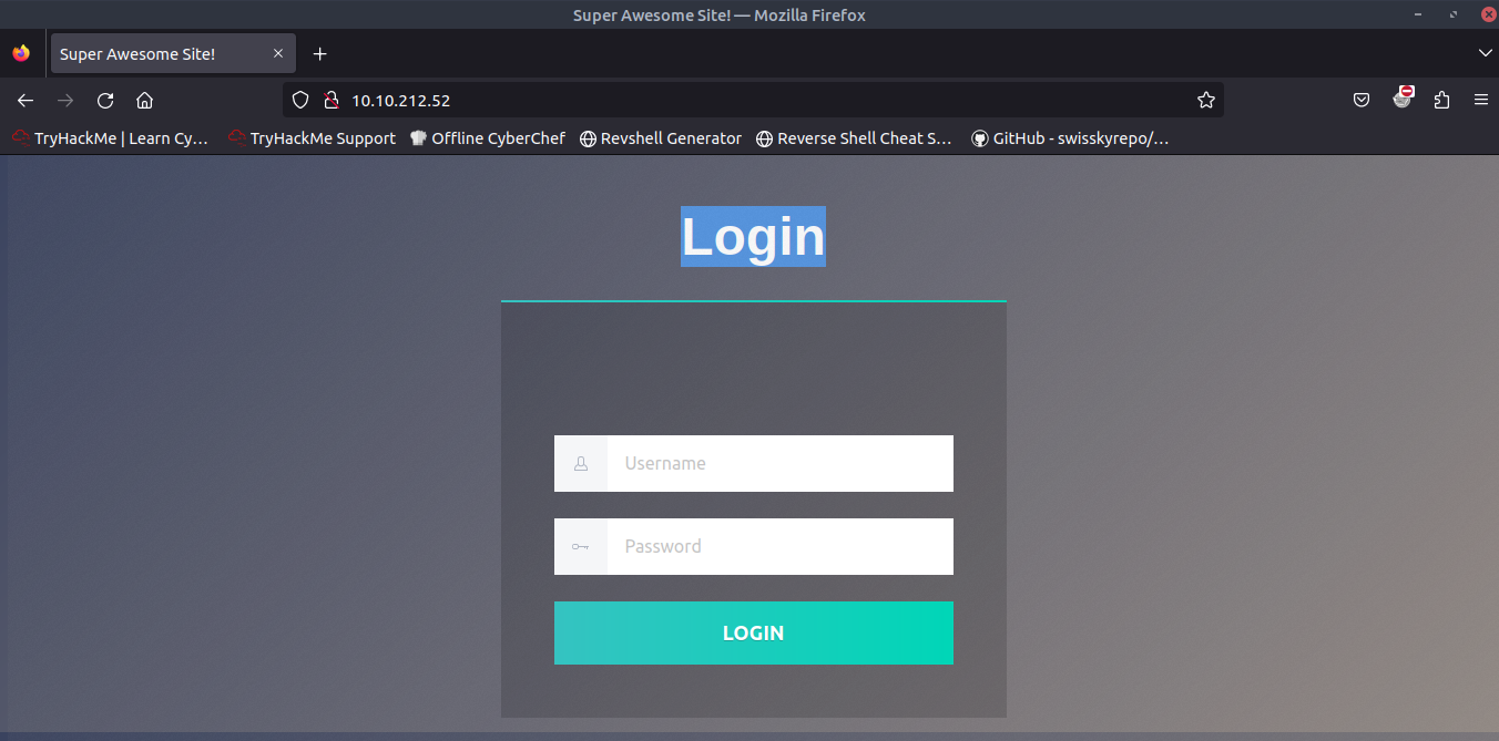 homepage