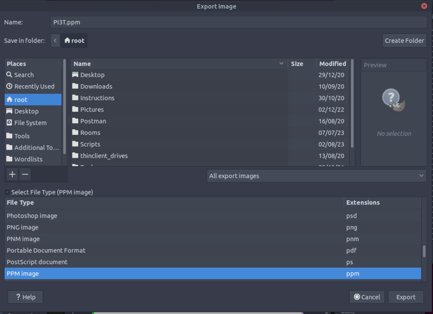 ppm_export